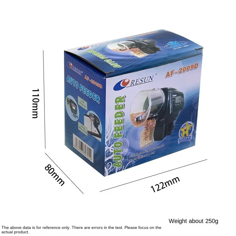 Fish tank aquarium feeder RESUN ornamental fish automatic feeder 2003 2005D 2009D aquarium feed feeder