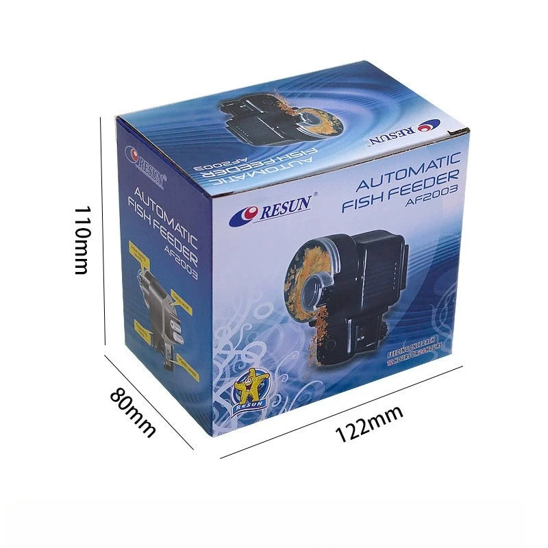 Fish tank aquarium feeder RESUN ornamental fish automatic feeder 2003 2005D 2009D aquarium feed feeder